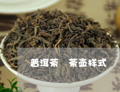 普洱茶 茶壶样式/2023041005826